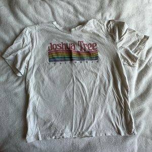 33 Revolutions Joshua Tree California Crew Neck Graphic Tee Sz M